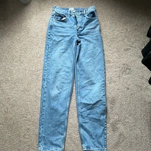 UO high rise baggy jeans
